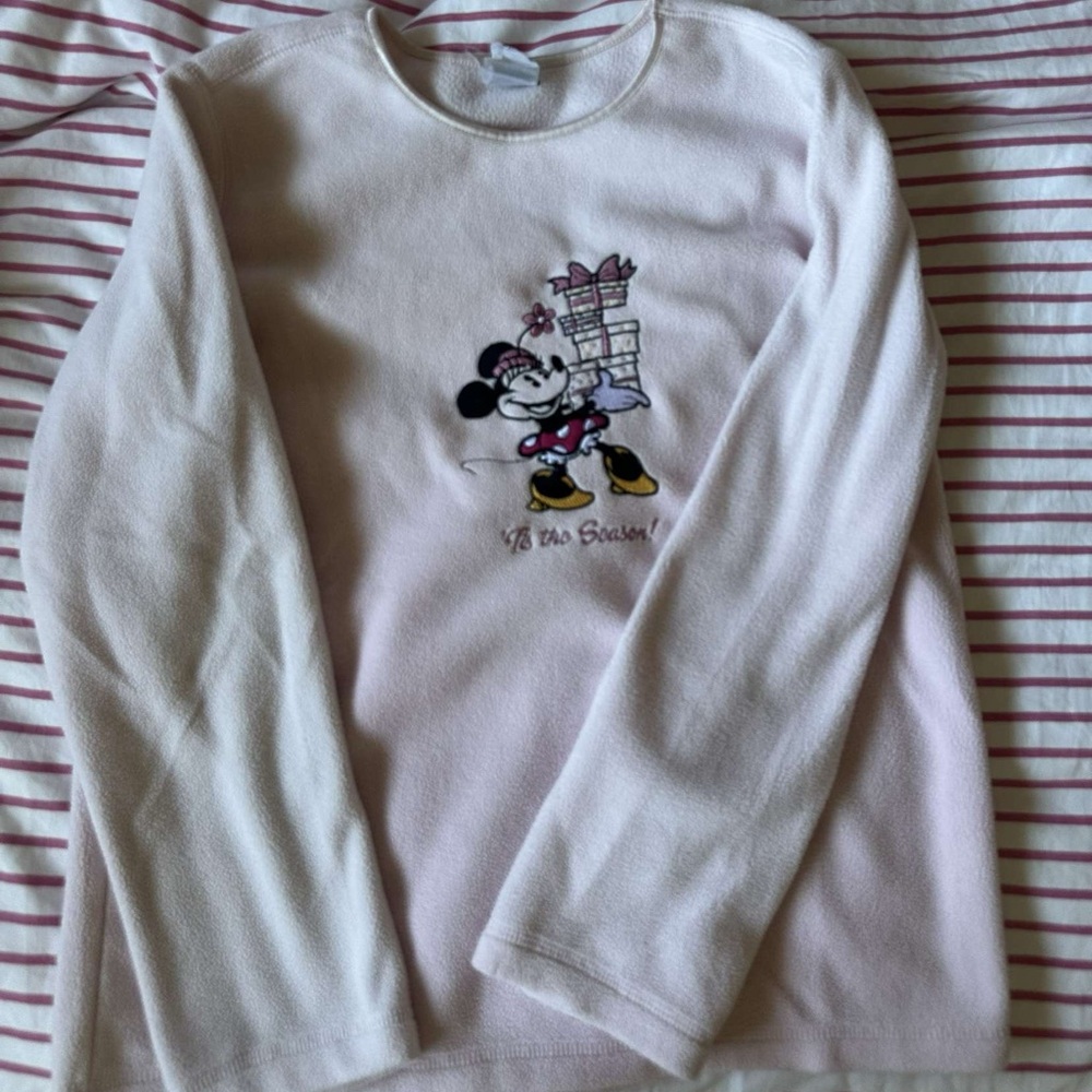 Light Pink Vintage Disney Fleece